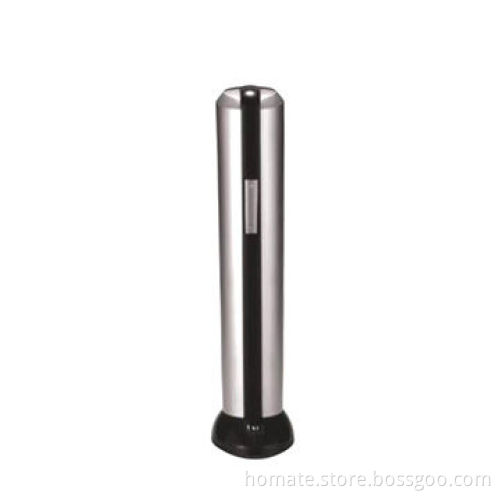 Battery-powered electrical corkscrew, made of rubber